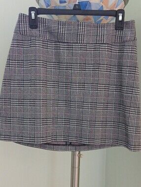 Plaid Mini Skirt